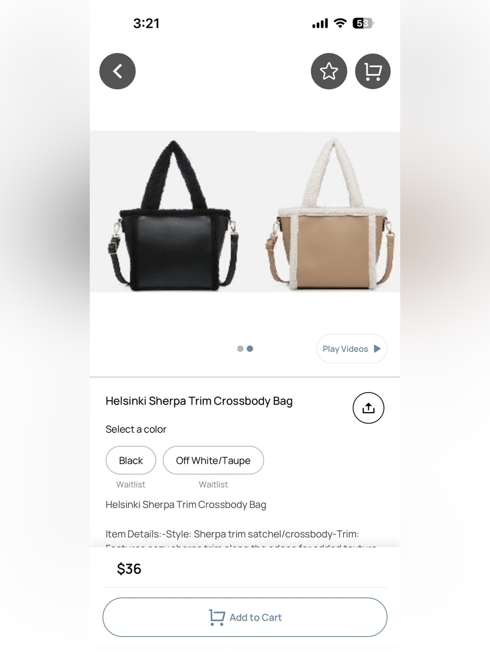 Small tote bag